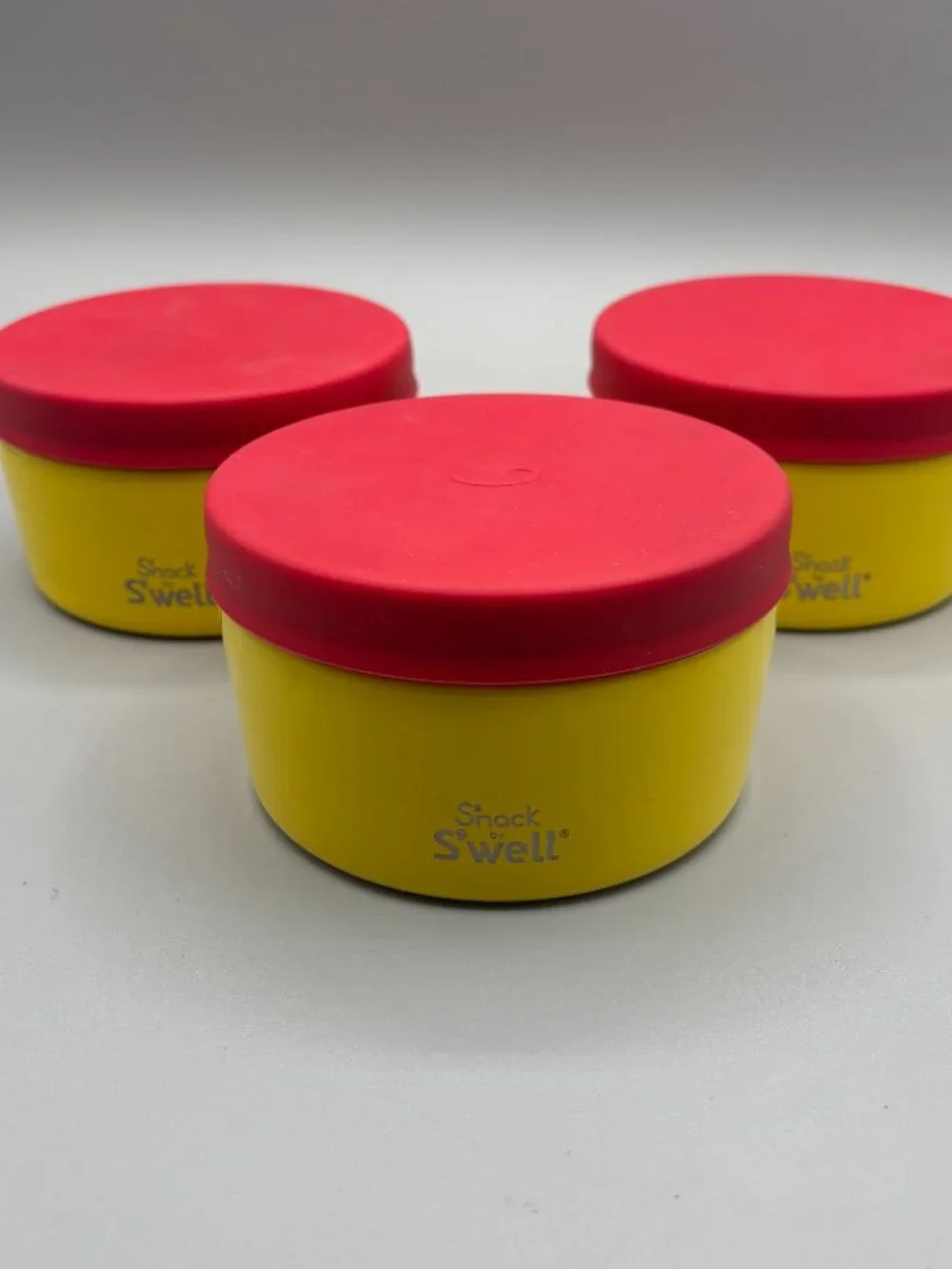 Cheerios x S'well Snack Bowls Set of 3 16oz Insulated Stainless Steel w/Lids